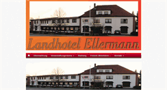 Desktop Screenshot of hotel-ellermann.de